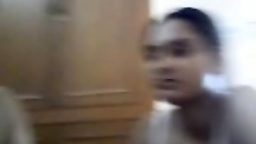 An Indian Babes Gets Naked With Her Husband On Webcam